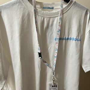 NWT Cinnamonroll lot T-shirt Lanyard Pouch Sanrio Japan Limited 3 set シナモンロール